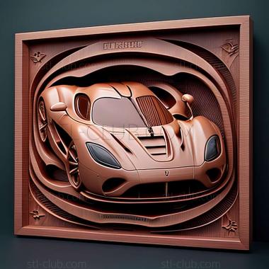 3D модель Koenigsegg CCX (STL)